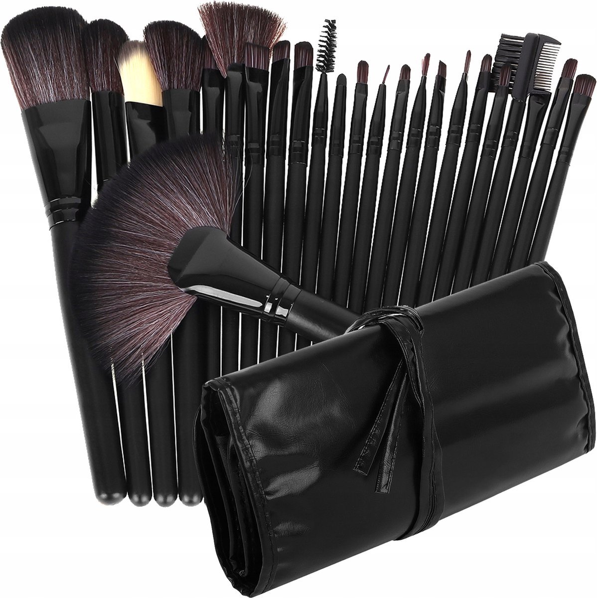 Professionele 24-Delige Make-Up Kwastenset