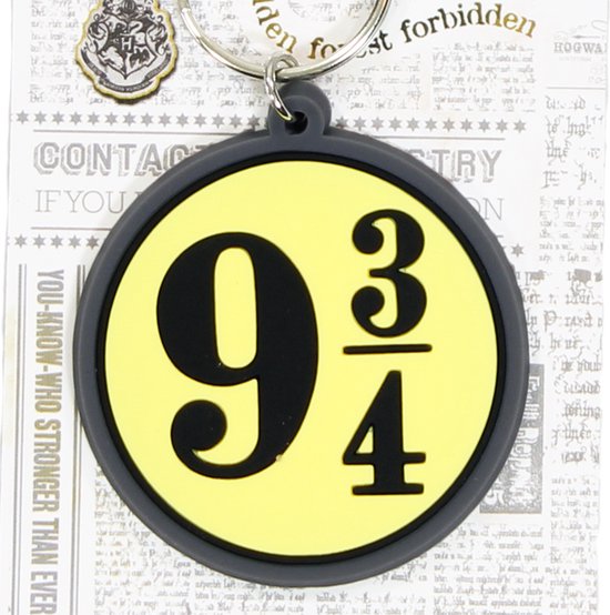 Harry Potter - 9 3/4 Rubber Keychain