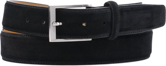 Mannen Riemen 2 Stuks,BULLIANT Leren Riem Aanpasbaar voor Geschenken,Pakken, Casual,Jeans en Golf,Breedte 35mm, Gesneden om te Passen(Zwart/Lichtbruin,120cm/40-42taille aanpassing
