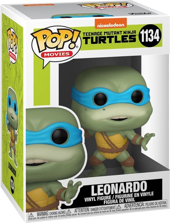 Figurine Donatello, Leonardo, Michelangelo, Raphael ou Casey Jones, Pop! -  Les Tortues Ninja - Funko