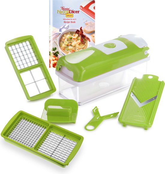Genus Gemüseschneder Ncer Dcer Smart, Doppel-Set 12-tlg