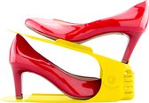 Schoenen organizer - 150 stuks - Geel - Verstelbaar