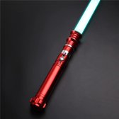 Star Wars Lightsaber - Lichtzwaard - Star Wars - Inclusief licht en geluid - Inclusief oplader - 82 cm - Elke lightsaber heeft 12 kleuren - TSK-E11red