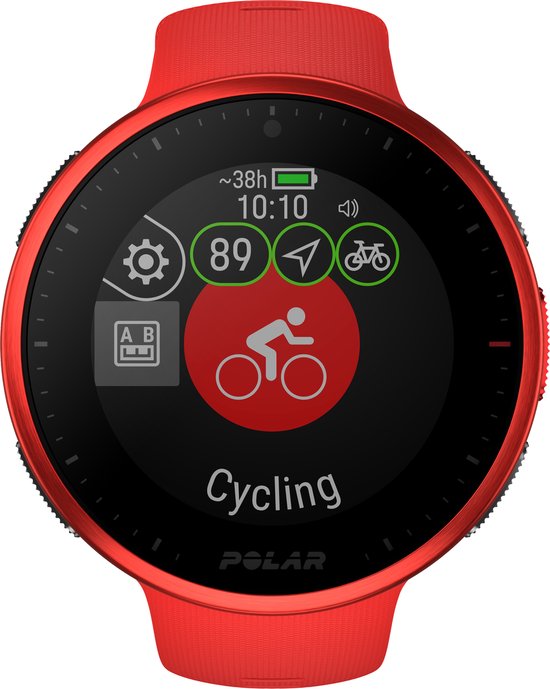 POLAR VANTAGE V2 MULTISPORTHORLOGE RED M/L
