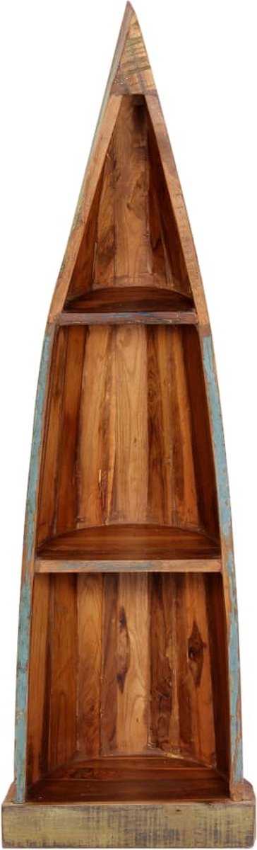 klasse ik ben trots Onaangeroerd vidaXL Kast boot 40x30x130 cm massief gerecycled hout | bol.com