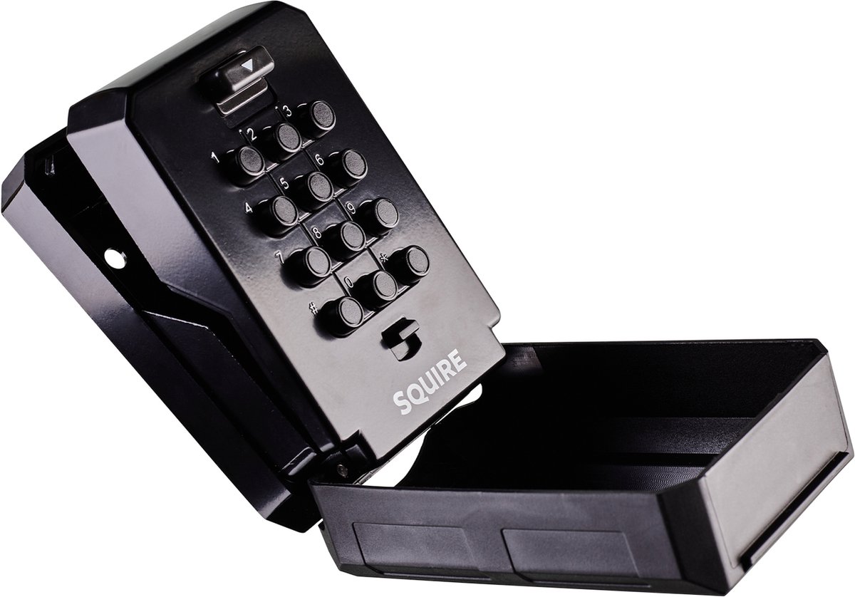 Squire Keykeep2 - Sleutelkluis met drukknoppen - Sleutelkast - Automatische Reset-functie - Combinatieslot