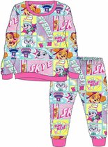 Paw Patrol pyjama - roze - PAW fleece pyjamaset - maat 92