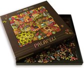 Curiosi Palapeli - Puzzel Bergdorf (extra moeilijk: 211 lastige stukjes)