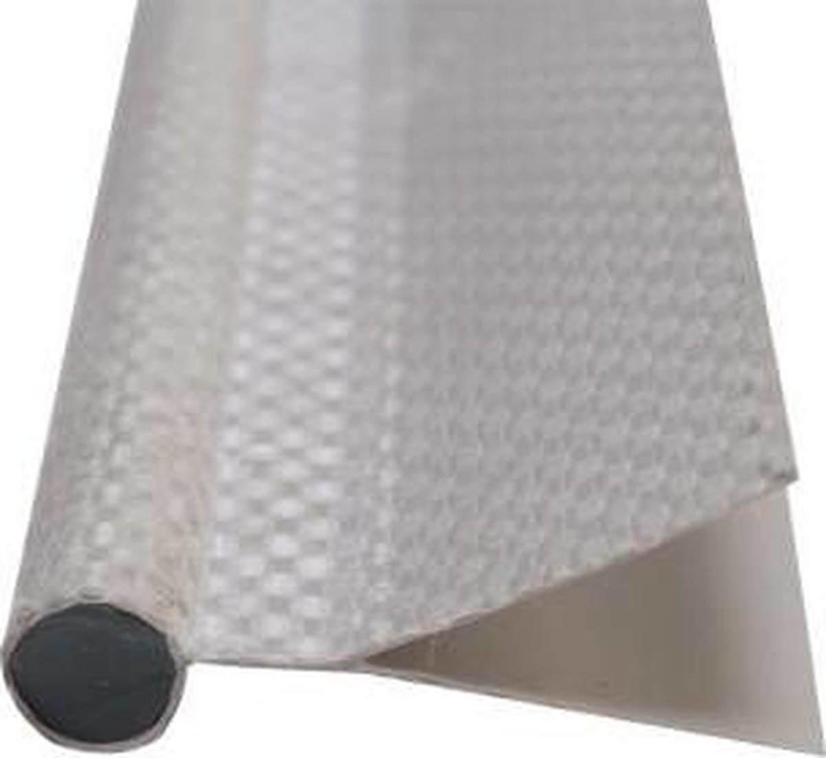 ESVO caravanpees - 7 mm - 12 meter - dubbele vlag - PVC gecoat polyester – lichtgrijs