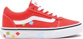 Vans Sneakers - Maat 32 - Unisex - oranje - wit - geel - blauw - groen