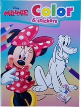 Disney's Minnie Mouse +/- 32 kleurplaten + Stickers