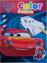 Disney's Cars 3 Kleurboek +/- 32 kleurplaten + Stickers