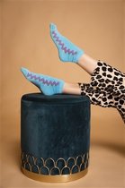 Socks Stripe Jasmine Blue