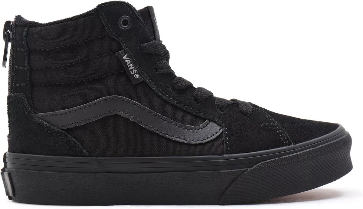 Vans Filmore Hi Zip Sneakers Suede Zwart