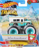 Hot Wheels Monster Jam truck Wreckreational bus - monstertruck 9 cm schaal 1:64