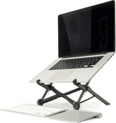 Bradey Opvouwbare Laptopstandaard – Universele Laptophouder – Ergonomische Laptopverhoger – Verstelbare Laptop Standaard – Geschikt voor 13 t/m 18 inch - Zwart