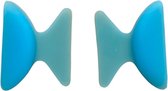 Anti-slip Neus Pads Blauw – 2.5 MM - Neuskussens Voor Bril –  Neuspads - Neuskussen Bril