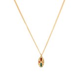 Ketting oval gold