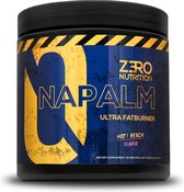Zero Nutrition Napalm Ultra Fatburner Hot! Peach 270 Gram Perzik Vetverbrander