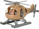 Wader Safari Helikopter - Met Speelfiguur - Met Mechanische Onderdelen
