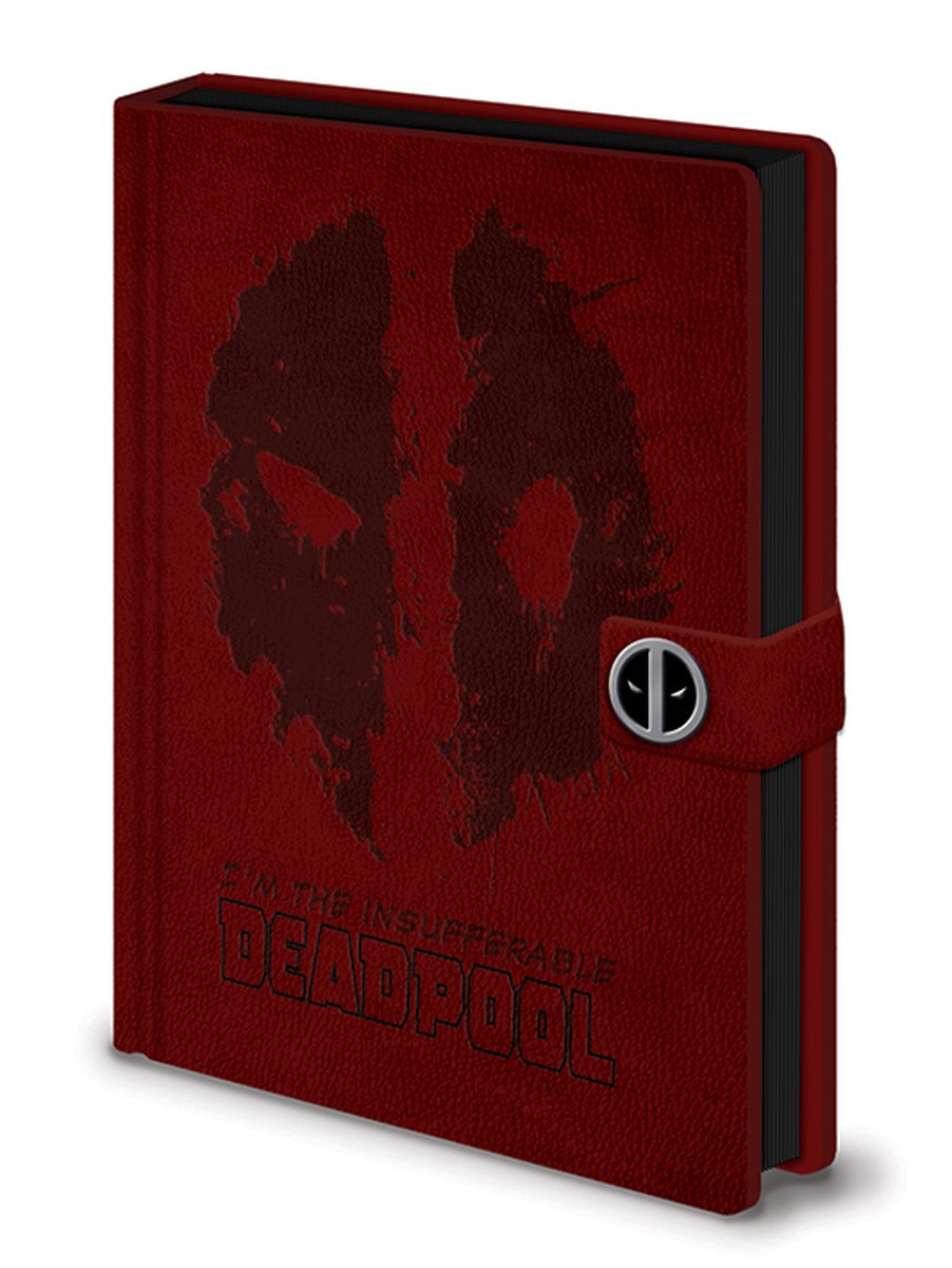 Deadpool - Splat Premium A5 Notebook