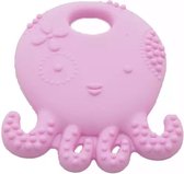 Bijtketting- kauwketting- Octopus- Roze