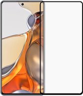 Screen Protector - Tempered Glass - Xiaomi 11T (Pro) - Zwart