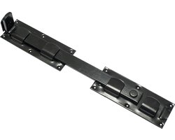 Wovar Overslaggrendel Zwart 430 mm | Per Stuk