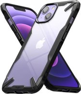 Ringke Fusion X Apple iPhone 13 Coque Arrière Transparent Zwart