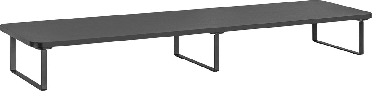 Wolff Mount Monitor Verhoger 100 cm – Monitor Standaard voor Bureau – Ergonomische Monitorverhoging – 12 cm Hoog – Max. 20 KG Belastbaar