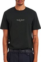 Fred Perry T-shirt - Mannen - zwart