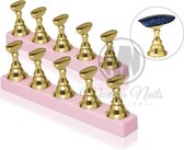 Modena Nails Magnetische Nail Art Standaard Set - Roze