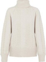 Object Trui Objcharlie L/s Knit Pullover 118 23037298 Silver Gray/melange Dames Maat - XS