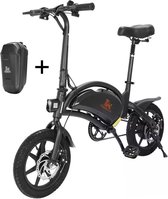 Matrix E Bike - Kugoo B2 Pro - Elektrische opvouwbare fiets/step 14 Inch 400W - met trappers - Snelheid max. 45 km/u