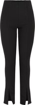 Pieces Broek Pceriss Hw Slit Pants Bc 17118007 Black Dames Maat - 36