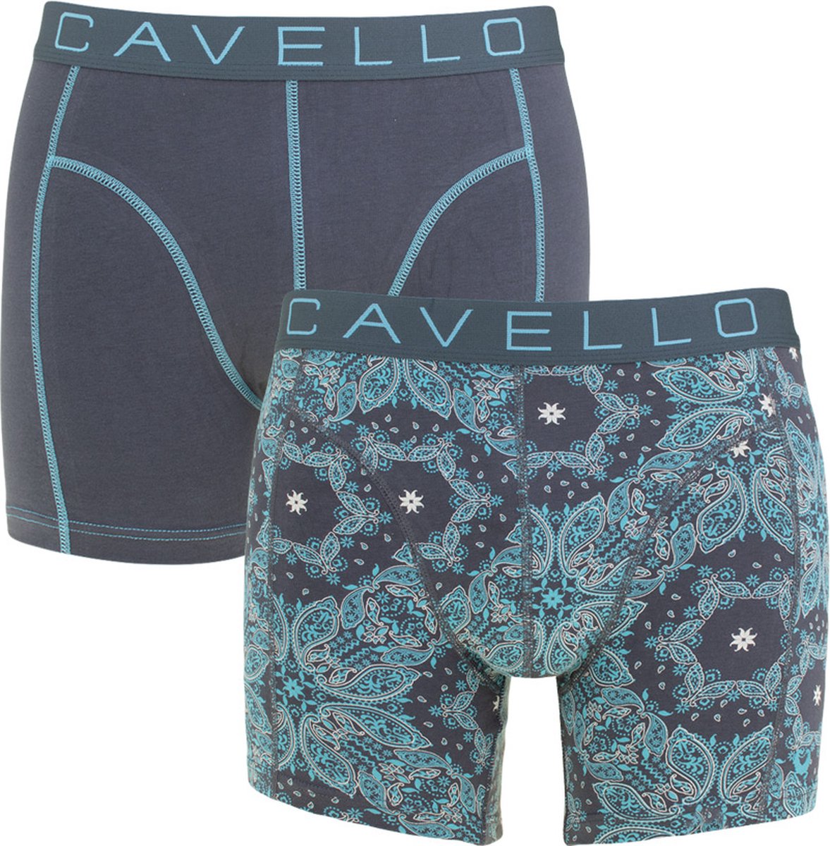 Cavello Boxershorts grijze print