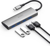 WiWU USB-Hub - 4 in 1 - 4x USB 3.0 - Perfect voor Laptops en meer