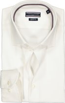 Tommy Hilfiger Core stretch regular fit overhemd - Oxford - wit - Strijkvriendelijk - Boordmaat: 43