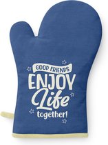 Ovenhandschoen "Friends" | Kerstcadeau | Kerst-tip