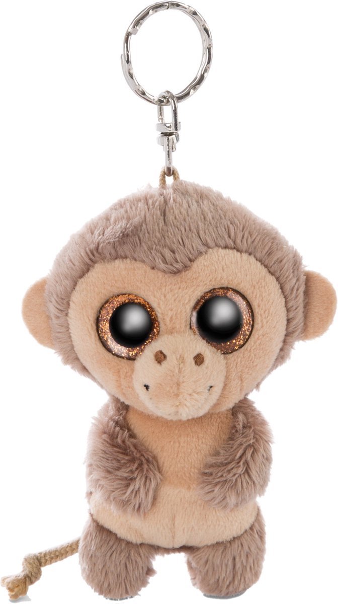 Nici Sleutelhanger Monkey Hobson 9 Cm Polyester Beige/bruin