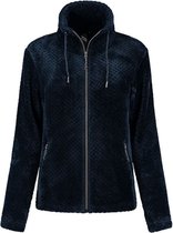 Kjelvik Veronica navy vest pattern fleece - maat 46