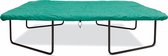 Trampoline beschermhoes rechthoekig 214 x 305 cm groen - Rechthoekige winter afdekhoes - Afdekhoes trampoline PVC - afdekzeil - stevige bevestiging