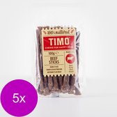 Timo Sticks 100 g - Hondensnacks - 5 x Rund