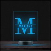 Led Lamp Met Naam - RGB 7 Kleuren - Marieke