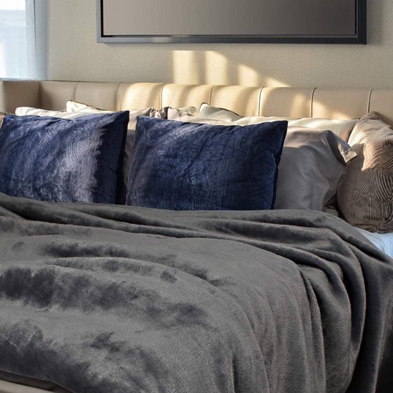 Couvertures en molleton de lit double/jumeau Extra large couvre-lit super  doux... | bol.com