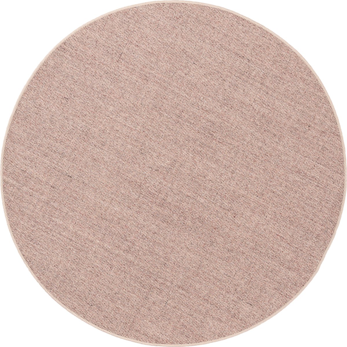 Snapstyle Vloerkleed Sisal Natuur Rond Grijs