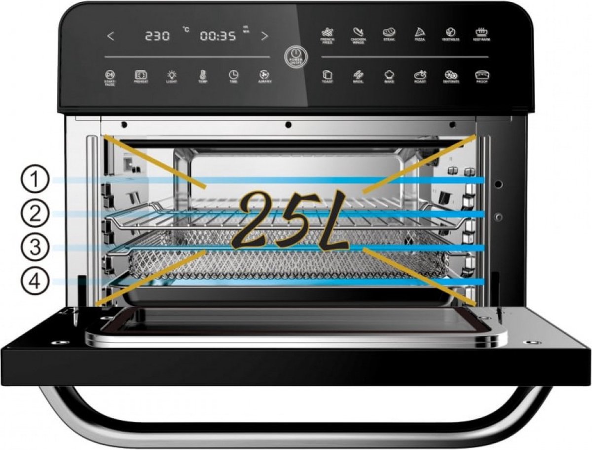 Zephyr 2021 Airfryer/Oven