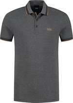 Hugo Boss Paddy Poloshirt - Mannen - grijs - goud