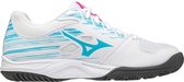 Mizuno Stealth Star Sportschoenen - Maat 40 - Unisex - wit - blauw - roze