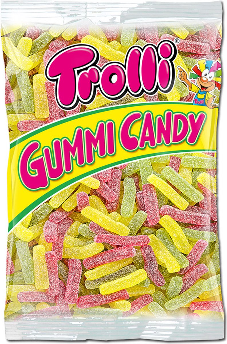 Trolli zure Staafjes 1 kilo